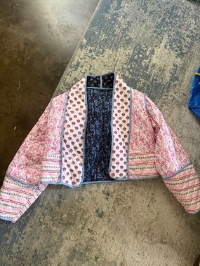 Reversible quilted jacket size S/M